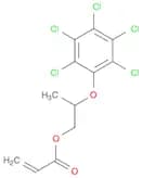 2-Propenoic acid, 2-(pentachlorophenoxy)propyl ester