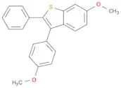 Benzo[b]thiophene, 6-methoxy-3-(4-methoxyphenyl)-2-phenyl-