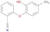 Benzonitrile, 2-(2-hydroxy-4-methylphenoxy)-