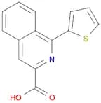 3-Isoquinolinecarboxylic acid, 1-(2-thienyl)-