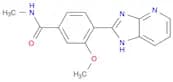 Benzamide, 4-(1H-imidazo[4,5-b]pyridin-2-yl)-3-methoxy-N-methyl-