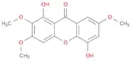 9H-Xanthen-9-one, 1,5-dihydroxy-2,3,7-trimethoxy-