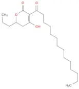 2H-Pyran-2-one, 5,6-dihydro-4-hydroxy-3-(1-oxotetradecyl)-6-propyl-