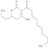 2H-Pyran-2-one, 5,6-dihydro-4-hydroxy-3-(1-oxodecyl)-6-propyl-