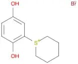 2H-Thiopyranium, 1-(2,5-dihydroxyphenyl)tetrahydro-, bromide