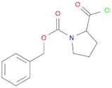 1-Pyrrolidinecarboxylic acid, 2-(chlorocarbonyl)-, phenylmethyl ester