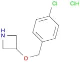 3-[(4-CHLOROPHENYL)METHOXY]-AZETIDINE HYDROCHLORIDE