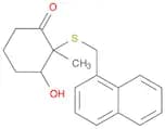 Cyclohexanone, 3-hydroxy-2-methyl-2-[(1-naphthalenylmethyl)thio]-