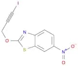 Benzothiazole, 2-[(3-iodo-2-propynyl)oxy]-6-nitro-