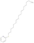 Pyridine, 2-(heptadecylthio)-