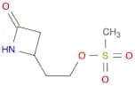 2-Azetidinone, 4-[2-[(methylsulfonyl)oxy]ethyl]-