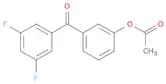 3-Acetoxy-3',5'-difluorobenzophenone