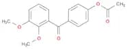 4-Acetoxy-2',3'-dimethoxybenzophenone