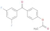 4-Acetoxy-3',5'-difluorobenzophenone
