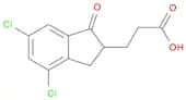 1H-Indene-2-propanoic acid, 4,6-dichloro-2,3-dihydro-1-oxo-