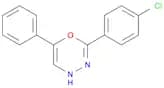 4H-1,3,4-Oxadiazine, 2-(4-chlorophenyl)-6-phenyl-