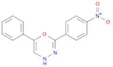 4H-1,3,4-Oxadiazine, 2-(4-nitrophenyl)-6-phenyl-