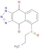 1H-Naphtho[2,3-d]triazole-4,9-dione, 5-(propylsulfinyl)-