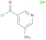 3-Pyridinecarbonylchloride, 5-methyl-, hydrochloride (1:1)