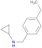 N-[(4-ethylphenyl)methyl]cyclopropanamine