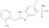 1H-Benzimidazole-5-sulfonamide, 6-chloro-2-[(2-methylphenyl)methyl]-