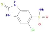 1H-Benzimidazole-5-sulfonamide, 6-chloro-2,3-dihydro-2-thioxo-