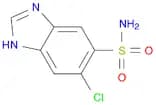 1H-Benzimidazole-5-sulfonamide, 6-chloro-