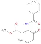 Heptanoic acid, 3-[(cyclohexylcarbonyl)amino]-4-oxo-, methyl ester
