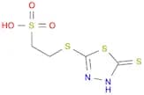 2-((5-Thioxo-4,5-dihydro-1,3,4-thiadiazol-2-yl)thio)ethanesulfonic acid