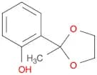 Phenol, 2-(2-methyl-1,3-dioxolan-2-yl)-