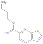 Thieno[2,3-b]pyridine-6-carboximidic acid, butyl ester