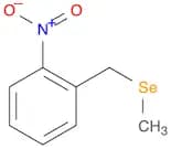 Benzene, 1-[(methylseleno)methyl]-2-nitro-