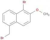 Naphthalene, 1-bromo-5-(bromomethyl)-2-methoxy-