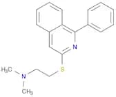 Ethanamine, N,N-dimethyl-2-[(1-phenyl-3-isoquinolinyl)thio]-