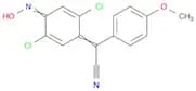 [2,5-dichloro-4-(hydroxyimino)cyclohexa-2,5-dien-1-ylidene](4-methoxyphenyl)acetonitrile
