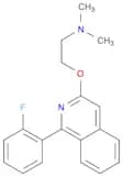 Ethanamine, 2-[[1-(2-fluorophenyl)-3-isoquinolinyl]oxy]-N,N-dimethyl-