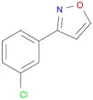 3-(3-chlorophenyl)-1,2-oxazole
