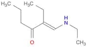 4-Heptanone, 3-[(ethylamino)methylene]-, (E)-
