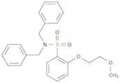 Benzenesulfonamide, 2-(2-methoxyethoxy)-N,N-bis(phenylmethyl)-