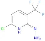 2(1H)-Pyridinone, 6-chloro-3-(trifluoromethyl)-, hydrazone