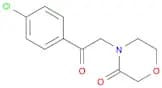 3-Morpholinone, 4-[2-(4-chlorophenyl)-2-oxoethyl]-