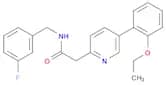 2-Pyridineacetamide, 5-(2-ethoxyphenyl)-N-[(3-fluorophenyl)methyl]-