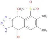 1H-Naphtho[2,3-d]triazole-4,9-dione, 6,7-dimethyl-5-(methylsulfonyl)-