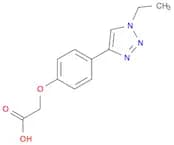 Acetic acid, [4-(1-ethyl-1H-1,2,3-triazol-4-yl)phenoxy]-
