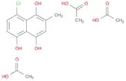 1,4,5-Naphthalenetriol, 8-chloro-2-methyl-, triacetate