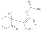 Cyclohexanone, 2-[2-(acetyloxy)phenyl]-2-methyl-