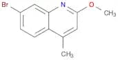 Quinoline, 7-bromo-2-methoxy-4-methyl-