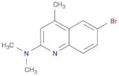 2-Quinolinamine, 6-bromo-N,N,4-trimethyl-