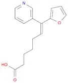 6-Heptenoic acid, 7-(2-furanyl)-7-(3-pyridinyl)-, (E)-