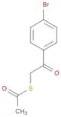 Ethanethioic acid, S-[2-(4-bromophenyl)-2-oxoethyl] ester